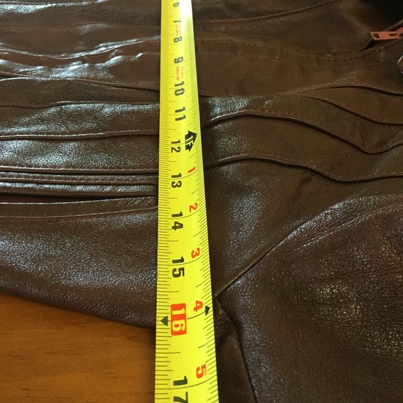 Vintage Bomber Leather Jacket Women's XS - Picture 9 of 16